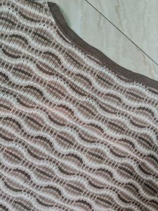 brown tan warm woollen top❤️