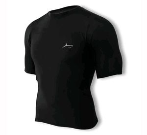 Men's Compression t shirts pack of two colours bla