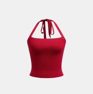 Red Halter Top - New with Tags