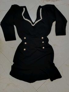 Cute Black Mini Dress