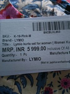 Floral Print Kurta Pant Set