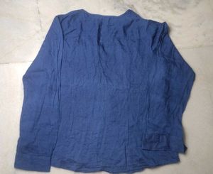 Blue Button-Down Shirt