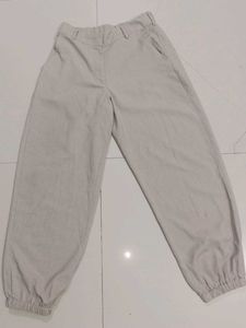 Beige Balloon Pants