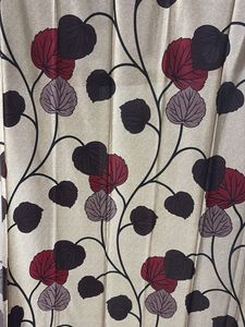 Floral Pattern Curtains- 6