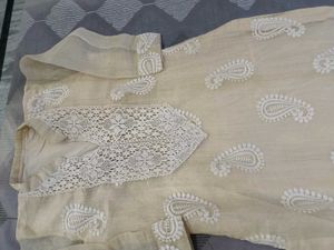Beautiful Suit With Plazzo N Elegant Dupatta