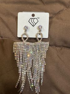 Silver Party Earrings