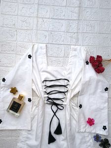Festive Corset Back Kurti 🖤
