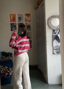 Striped Knit Sweater