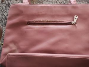 TWO WOMAN BRANDED LEATHER HANDBAGS