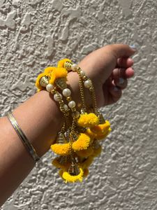 Yellow Tassel Bracelet