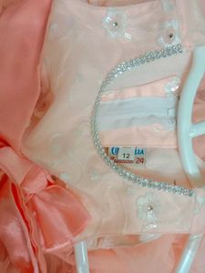 Buy 1 Get One Free-Peach Tulle Party Dre