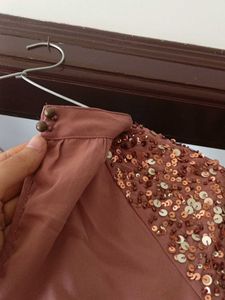 Elegant Brown Dress