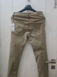 Mufti Khaki Slim Fit Jeans