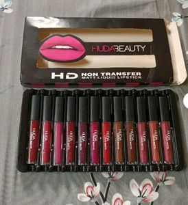Huda beauty Liquid Matte 12 Piece Lipstick