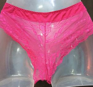 Pink Lace Detail Panties 💚.