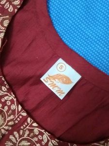 Elegant Red Long Kurti