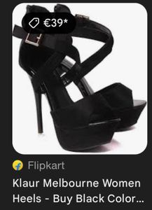 Black Platform Heels