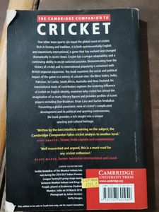 The Cambridge Companion To Cricket