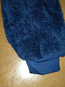 Fuzzy Quarter-Zip Pullover