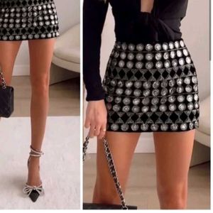 Zara embellished Skirt