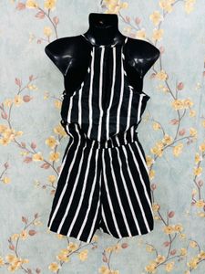 Striped Playsuit