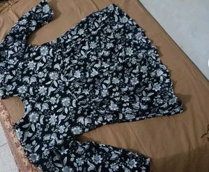 Black Colour Short Kurti