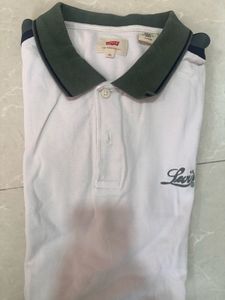 Levi&#39;s Striped Polo Shirt