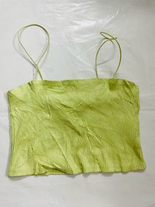 Lime Green Spaghetti Strap Top
