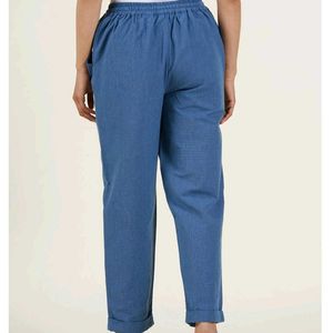 FabIndia Essential Cotton Elasticated Pants