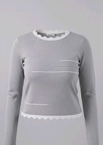 Gray Knit Sweater