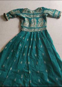 Fulkari Festive Wear Frock