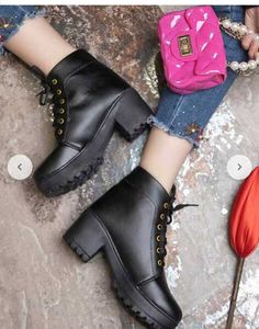 Black Boots With Laces