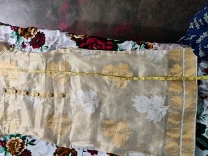 Silk Type Churidar Top Home Made Stitch
