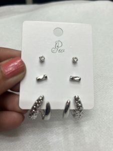 3 Piece In One Combo Studs