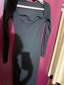 Elegant Black Bodycon Dress
