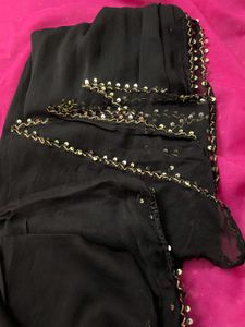 Black Dupatta