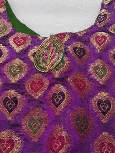 Elegant Purple Blouse