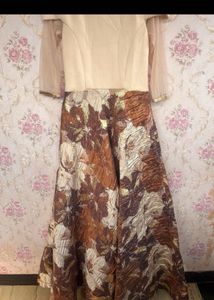 Elegant Embroidered Party Dress gown