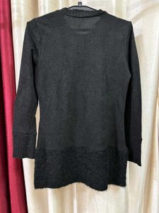 Stylish Black Top short dress