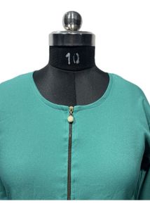 Green Long Sleeve Dress