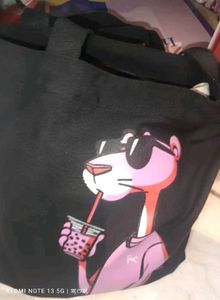-&#34;Every Day Black Tote Bag&#34;- (AESTHETIC PRINT)