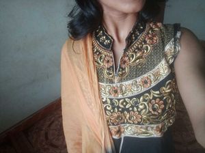 3 Piece Cotton Festive Anarkali