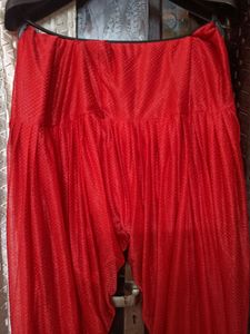 Hand Work Kurti With Net Salwar Suit