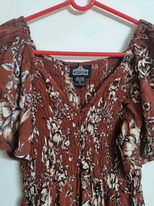 Rust Orange Top