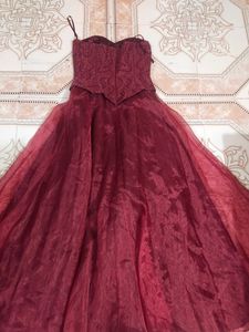 Beautiful Off Shoulder Gown