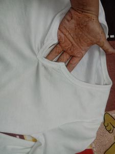 White Long Sleeve Crop Top