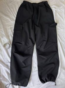 Black Baggy Cargo Pants