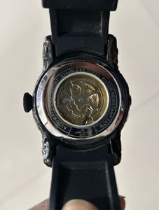 Black dragon automatic watch