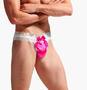 Mens Jockstrap Lace Stretchy Thong.