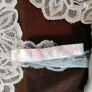 White Lace Thong